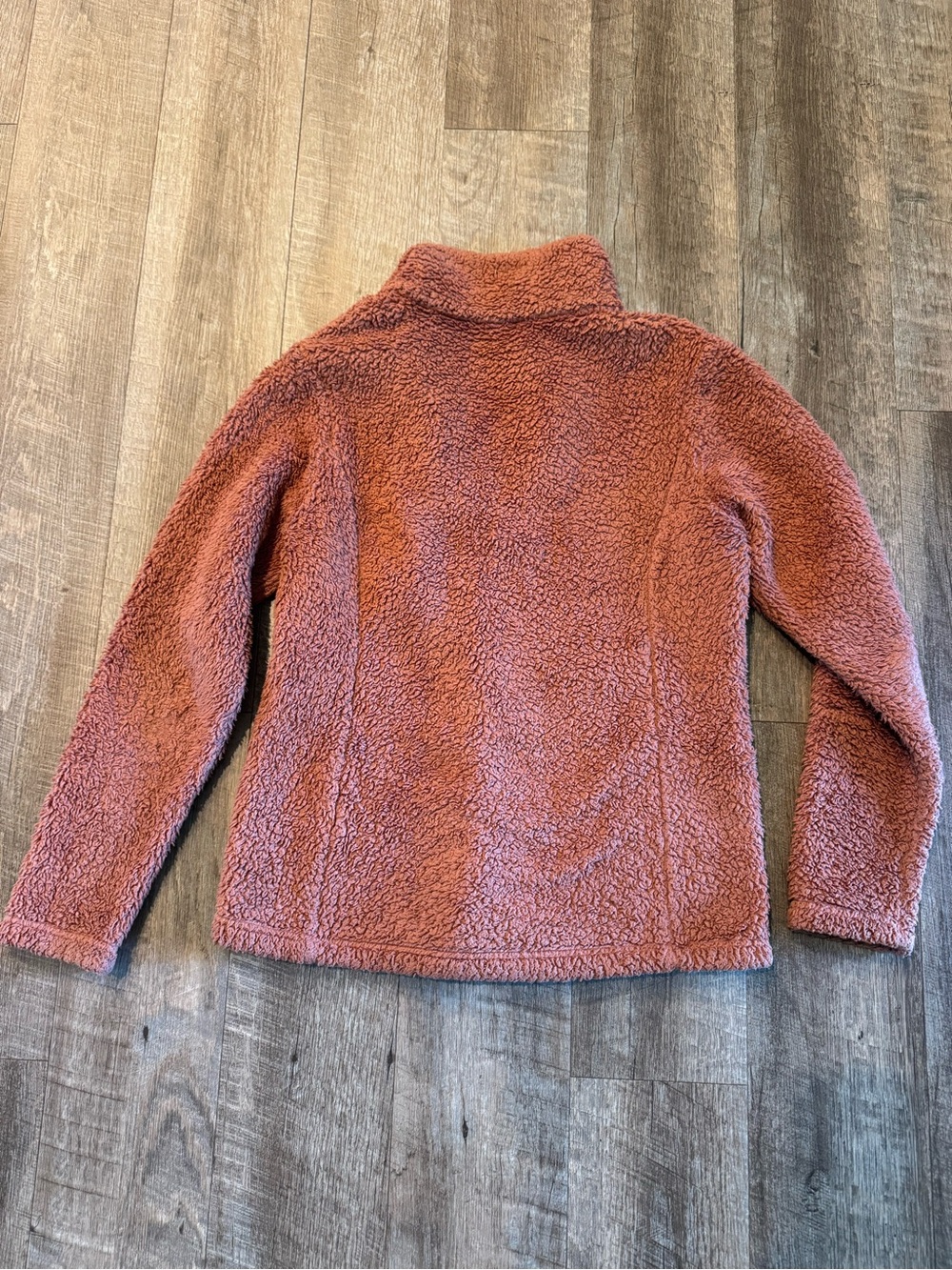 Patagonia Los Gatos Copper Dusty Rose Quarter-Zip Pullover - Picture 4 of 5